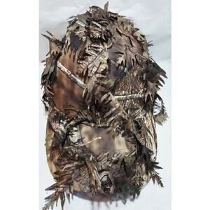 Doug & Nicks Game Face Gear 3 Way Camouflage Mossy Oak Gilly Baseball Hat NWT